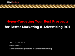 Hyper-Targeting Your Best Prospects for Better Marketing