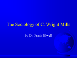 C. Wright Mills - faculty.rsu.edu