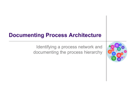 5-04 Documenting process architecture