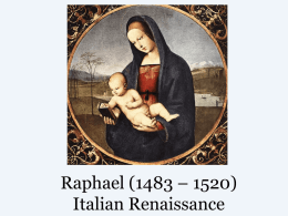 Raphael Italian Renaissance