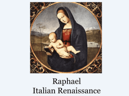 Raphael Italian Renaissance