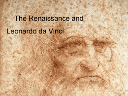Leonardo da Vinci and the Renaissance