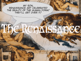 The Renaissance - Dr. Afxendiou`s Classes