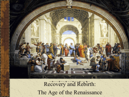 The Artistic Renaissance