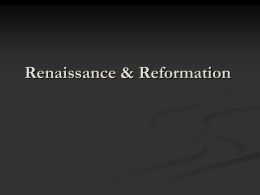 The Renaissance - southsidehistory