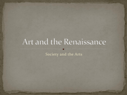 Art and the Renaissance