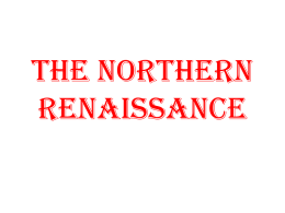 Northern Renaissance Artists