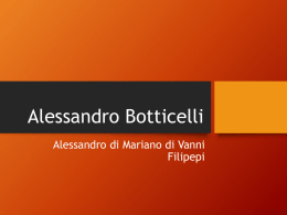 Alessandro Botticelli