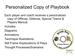 Personalized Copy of Playbook