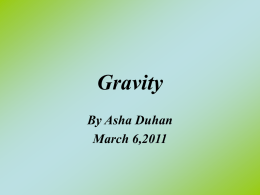 Science: Gravity