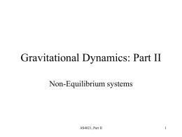 Gravitational Dynamics - University of St Andrews