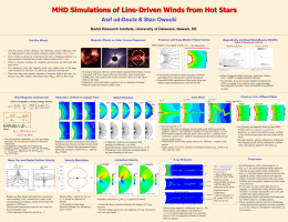 MHD Simulations of Line-Driven Hot
