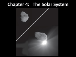 Chapter 4: The Solar System