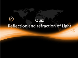 Quiz on Reflection of Light