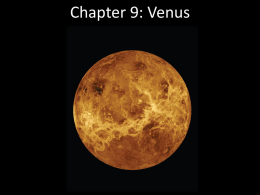 Chapter 9: Venus - University of New Mexico