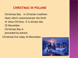 CHRISTMAS IN POLAND