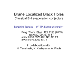 Localized brane black hole part II