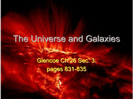 The Universe and Galaxies PPT