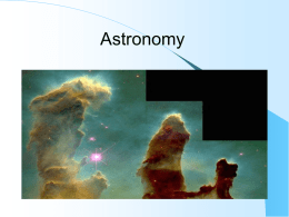 Test 1 - History of Astronomy and Planetary Motion - ppt