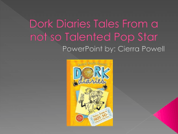 Dork Diaries Tales From a not so Talented Pop Star - Bingham