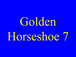 Golden Horseshoe 7