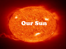 Life Cycle of Our Sun