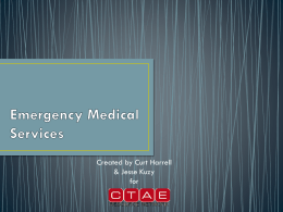 Emergency Medical Services PowerPoint