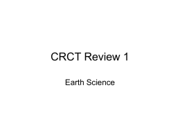 CRCT Review 1