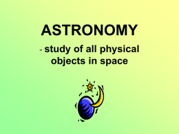 astronomy - Boyle County Schools
