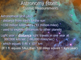 Astronomy 2