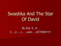 Swastika And The Star Of David