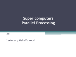 SC_lec4 - supercomputer123