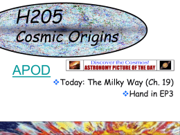 The Origin of the Milky Way