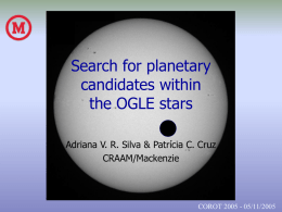 Search for Planetary Candidates within the OGLE Stars