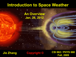 SW_overview - Solar Physics and Space Weather