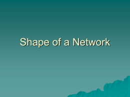 Shape of a Network