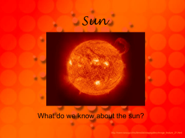 Sun - Science A 2 Z