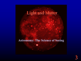 Light and Matter - University of Redlands