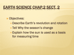Earth Science Chap.2 Sect. 2