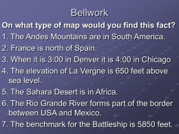 Types of Maps Review