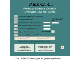 View a PowerPoint slideshow of URSALA