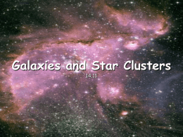 6.14.11 Galaxies and Star Clusters - lynch-lhhs-sci9