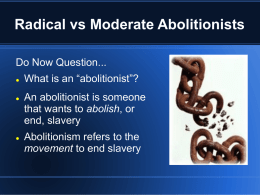 Radicals and Moderates
