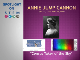 Annie Jump Cannon