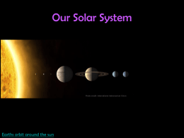 Objects in the Solar System Powerpoint File