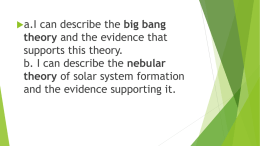 Study Guide Power Point Big Bang