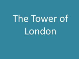 Tower of London Flower Garden
