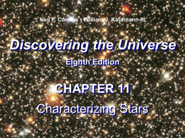 Chap 11 Characterizing Stars v2