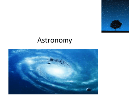 Types of Stars PowerPoint Research Projectx