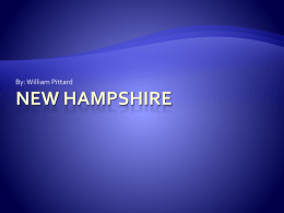 New Hampshire - williampittard